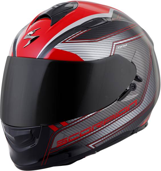 SCORPION EXO - EXO-T510 FULL-FACE HELMET NEXUS BLACK/RED MD - Image 1