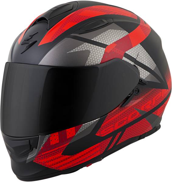 SCORPION EXO - EXO-T510 FULL-FACE HELMET FURY BLACK/RED 2X - Image 1