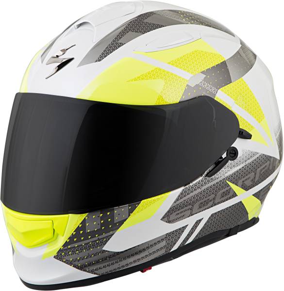 SCORPION EXO - EXO-T510 FULL-FACE HELMET FURY WHITE/SILVER XS - Image 1