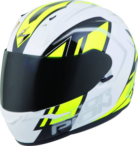 SCORPION EXO - EXO-R320 FULL-FACE HELMET ENDEAVOR WHITE/NEON XS - Image 1