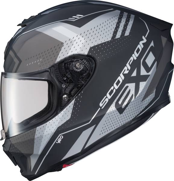 SCORPION EXO - EXO-R420 FULL-FACE HELMET SEISMIC MATTE DARK GREY XS - Image 1