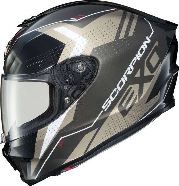 SCORPION EXO - EXO-R420 FULL-FACE HELMET SEISMIC TITANIUM 2X - Image 1