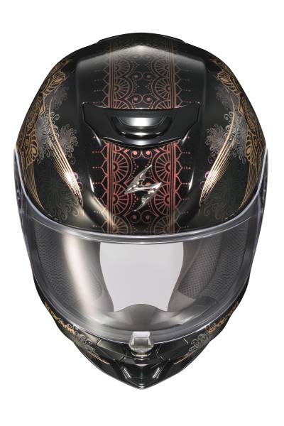 SCORPION EXO - EXO-R420 FULL FACE HELMET NAMASKAR BLACK XS - Image 1