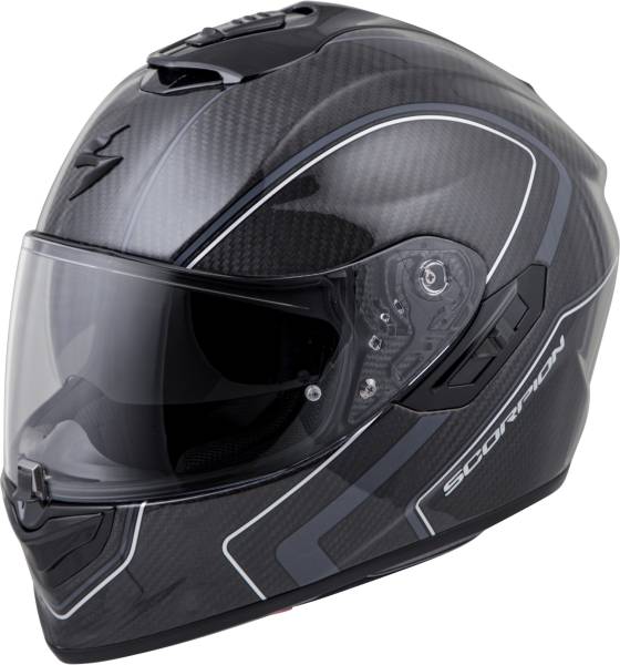 SCORPION EXO - EXO-ST1400 CARBON FULL-FACE HELMET ANTRIM GREY 2X - Image 1