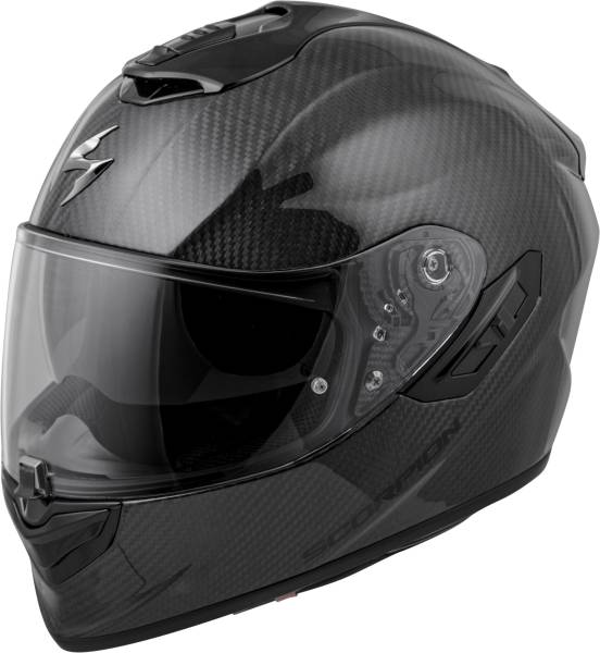 SCORPION EXO - EXO-ST1400 CARBON FULL-FACE HELMET GLOSS BLACK 2X - Image 1