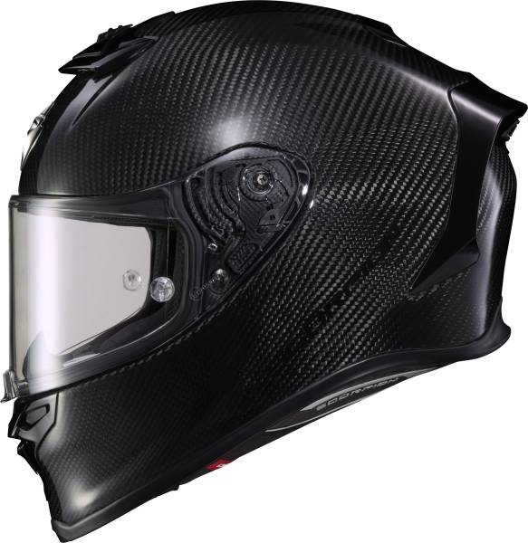 SCORPION EXO - EXO-R1 AIR FULL FACE HELMET CARBON GLOSS BLACK XS - Image 1