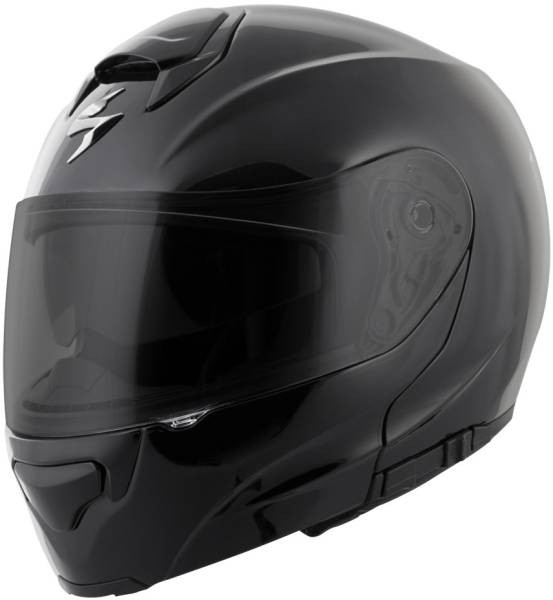 SCORPION EXO - EXO-GT3000 MODULAR HELMET GLOSS BLACK XS - Image 1