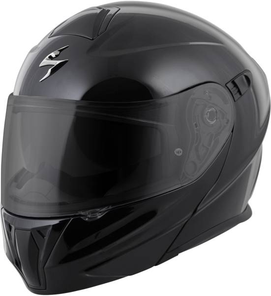 SCORPION EXO - EXO-GT920 MODULAR HELMET GLOSS BLACK XS - Image 1