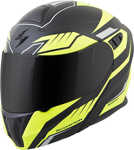 SCORPION EXO - EXO-GT920 MODULAR HELMET SHUTTLE NEON 2X - Image 1