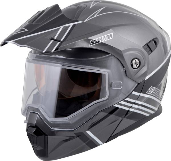 SCORPION EXO - EXO-AT950 COLD WEATHER HELMET TETON SILVER 2X (DUAL PANE) - Image 1