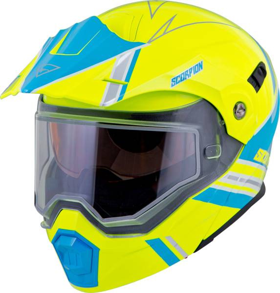 SCORPION EXO - EXO-AT950 COLD WEATHER HELMET TETON BLUE 2X (DUAL PANE) - Image 1