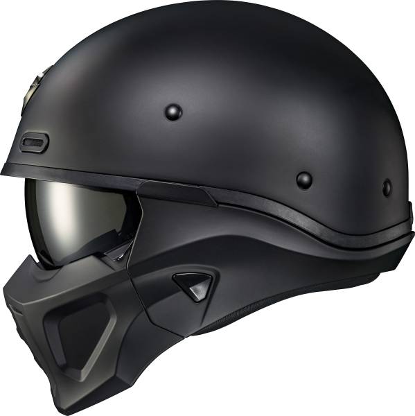 SCORPION EXO - COVERT X OPEN-FACE HELMET MATTE BLACK 2X - Image 1