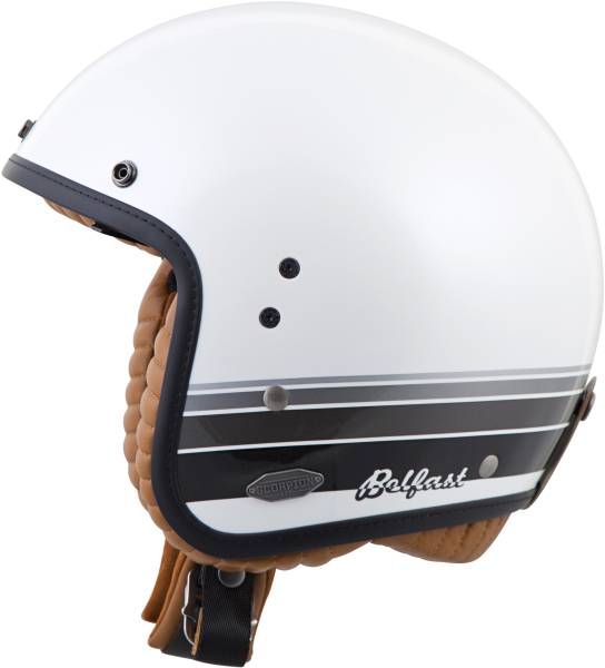 SCORPION EXO - BELLFAST OPEN-FACE HELMET BLANCO WHITE 2X - Image 1