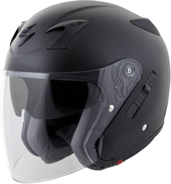 SCORPION EXO - EXO-CT220 OPEN-FACE HELMET MATTE BLACK 2X - Image 1