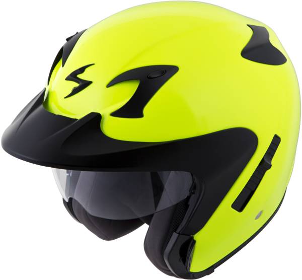 SCORPION EXO - EXO-CT220 OPEN-FACE HELMET NEON 2X - Image 1