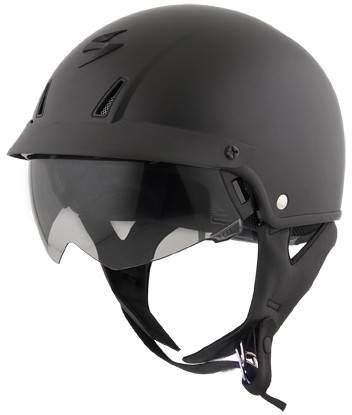 SCORPION EXO - EXO-C110 OPEN-FACE HELMET MATTE BLACK XS - Image 1