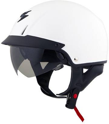 SCORPION EXO - EXO-C110 OPEN-FACE HELMET GLOSS WHITE 2X - Image 1