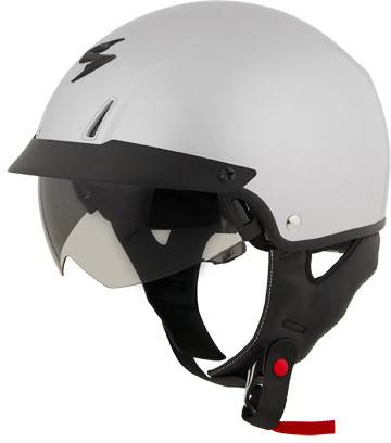 SCORPION EXO - EXO-C110 OPEN-FACE HELMET HYPERSILVER 2X - Image 1