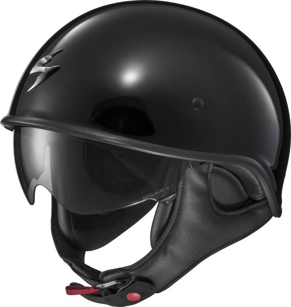 SCORPION EXO - EXO-C90 OPEN-FACE HELMET GLOSS BLACK XS - Image 1