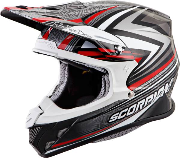 SCORPION EXO - VX-R70 OFF-ROAD HELMET BARSTOW RED 2X - Image 1