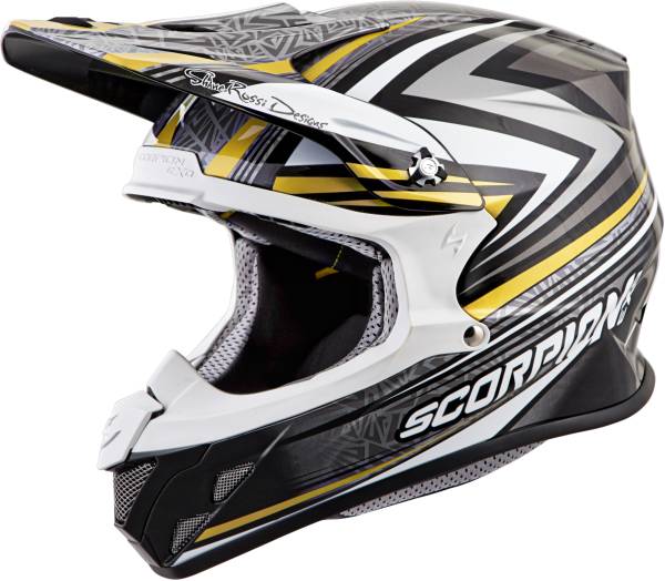 SCORPION EXO - VX-R70 OFF-ROAD HELMET BARSTOW GOLD 2X - Image 1