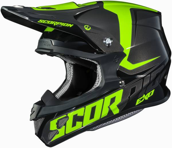 SCORPION EXO - VX-R70 OFF-ROAD HELMET OZARK HI-VIS/DARK GREY 2X - Image 1