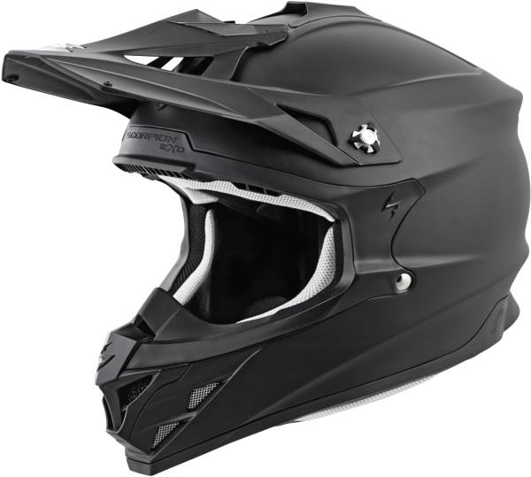 SCORPION EXO - VX-35 OFF-ROAD HELMET MATTE BLACK 2X - Image 1