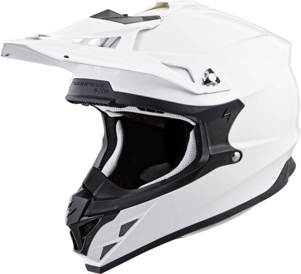 SCORPION EXO - VX-35 OFF-ROAD HELMET GLOSS WHITE 2X - Image 1