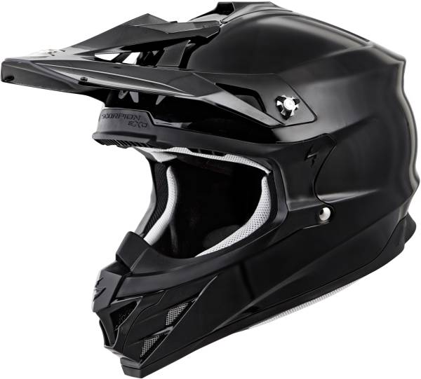 SCORPION EXO - VX-35 OFF-ROAD HELMET GLOSS BLACK 2X - Image 1