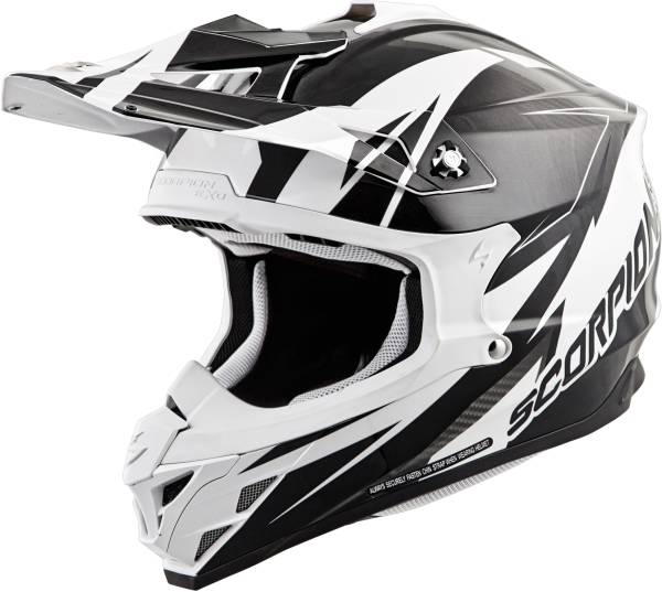 SCORPION EXO - VX-35 OFF-ROAD HELMET KRUSH WHITE 2X - Image 1