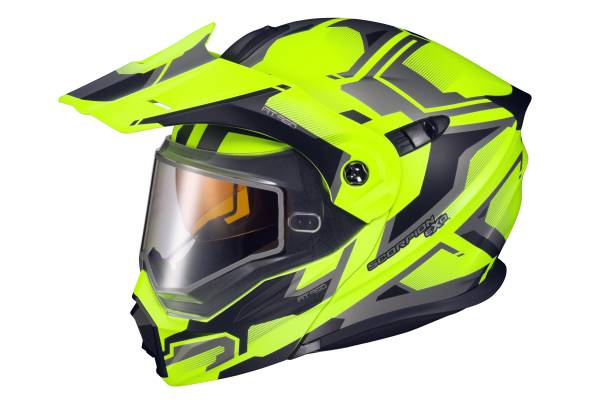 SCORPION EXO - EXO-AT950 COLD WEATHER HELMET ELLWOOD HI-VIS 2X (DUAL PANE) - Image 1