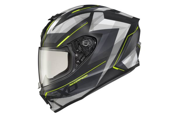 SCORPION EXO - EXO-R420 FULL-FACE HELMET ENGAGE HI-VIS 2X - Image 1