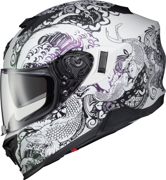 SCORPION EXO - EXO-T520 HELMET NAMA-SUSHI WHITE/CHAMELEON 2X - Image 1