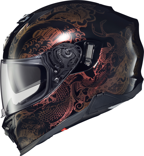 SCORPION EXO - EXO-T520 HELMET NAMA-SUSHI BLACK/CHAMELEON 2X - Image 1