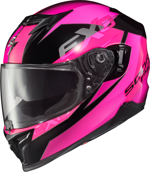 SCORPION EXO - EXO-T520 HELMET FACTOR PINK XS - Image 1