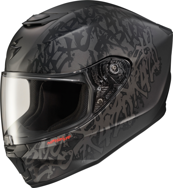 SCORPION EXO - EXO-R420 FULL-FACE HELMET GRUNGE PHANTOM 2X - Image 1