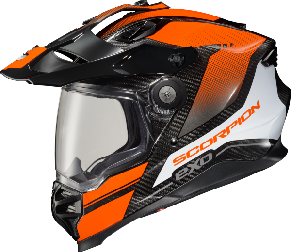 SCORPION EXO - XT9000 CARBON FULL-FACE HELMET TRAILHEAD ORANGE 2X - Image 1