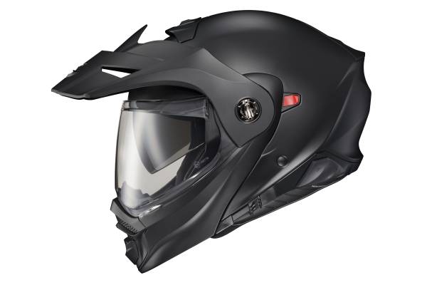 SCORPION EXO - EXO-AT960 EXO-COM MODULAR HELMET MATTE BLACK XS - Image 1