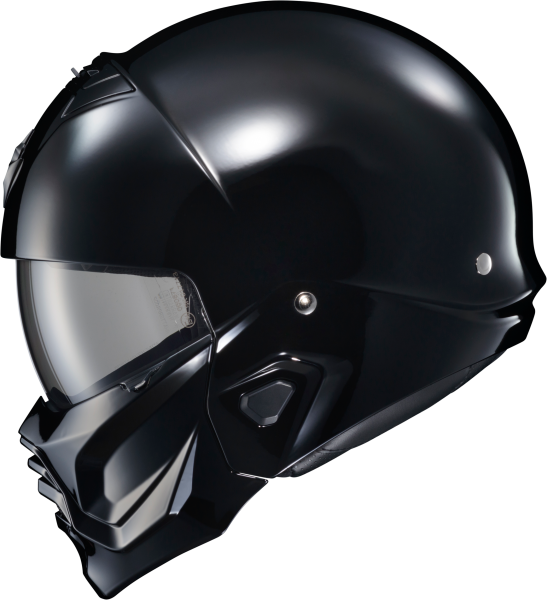 SCORPION EXO - COVERT 2 OPEN-FACE HELMET GLOSS BLACK 2X - Image 1