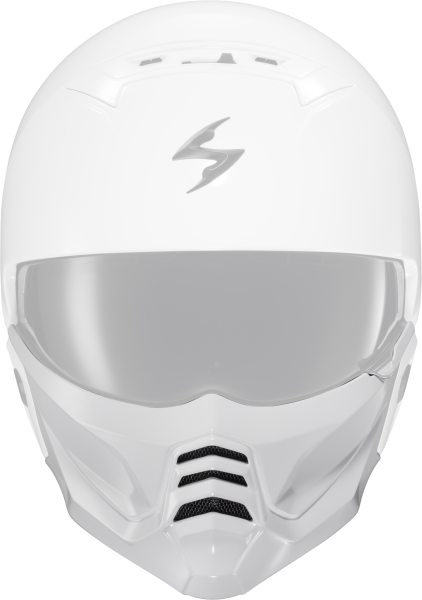 SCORPION EXO - COVERT 2 FACE MASK GLOSS WHITE XS-L - Image 1