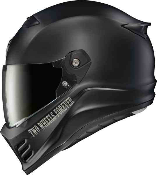 SCORPION EXO - COVERT FX FULL FACE HELMET VTWIN VISIONARY MATTE BLACK LG - Image 1