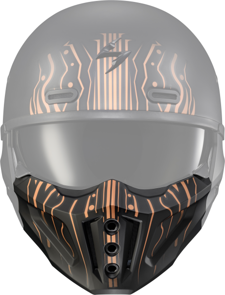 SCORPION EXO - COVERT X FACE MASK TRIBE COPPER - Image 1