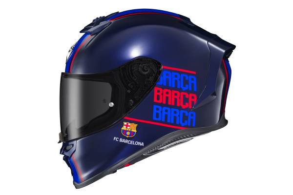 SCORPION EXO - EXO-R1 AIR FULL FACE HELMET FC BARCELONA 2X - Image 1