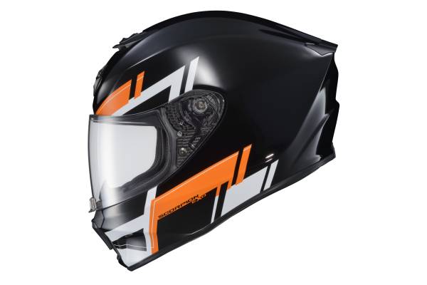 SCORPION EXO - EXO-R420 FULL-FACE HELMET PACE ORANGE 2X - Image 1