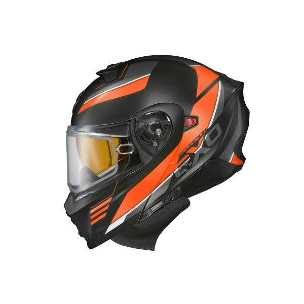 SCORPION EXO - EXO-GT930 COLD WEATHER HELMET MODULUS ORANGE 2X (DUAL PANE) - Image 1