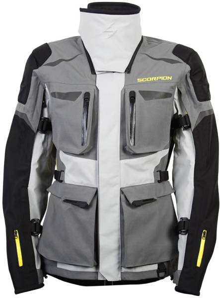 SCORPION EXO - YUKON ADVENTURE JACKET GREY 2X - Image 1