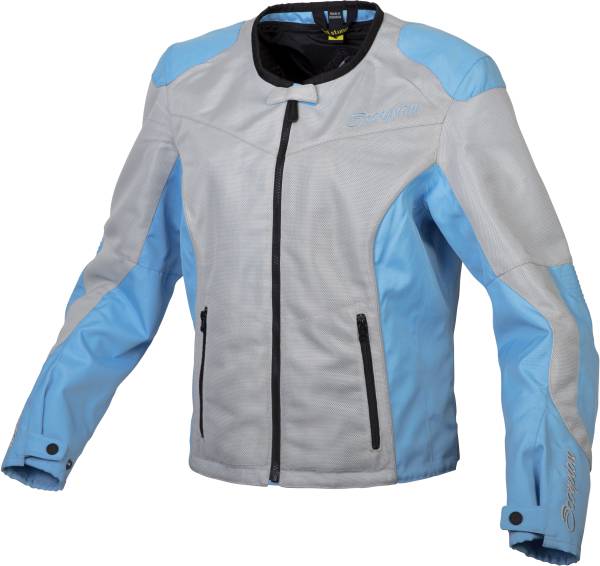 SCORPION EXO - WOMEN'S VERANO JACKET GREY/BLUE 2X - Image 1