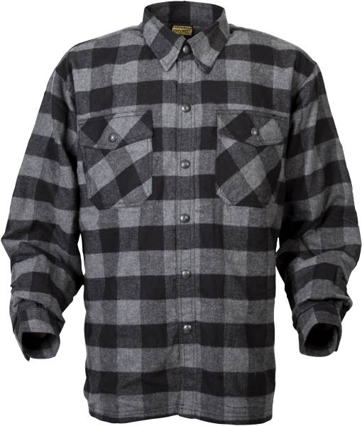 SCORPION EXO - COVERT MOTO FLANNEL BLACK/GREY 2X - Image 1