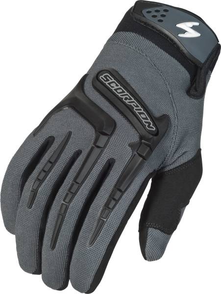 SCORPION EXO - WOMEN'S SKRUB GLOVES GREY LG - Image 1