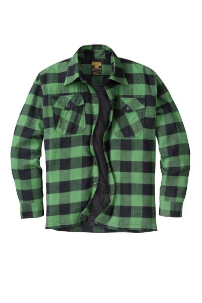 SCORPION EXO - COVERT MOTO FLANNEL GREEN/BLACK 2X - Image 1